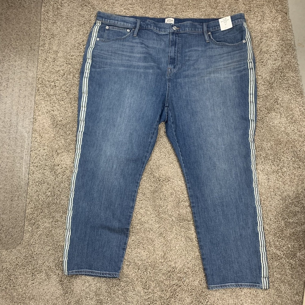 J.Crew Womens Size 37 Slim‎ Boyfriend Jeans. New With Tags!